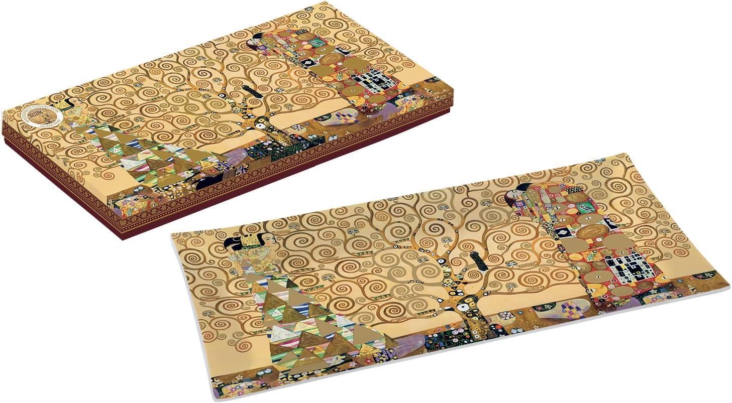 Easy Life MasterPiece Desenli Cam Tepsi 36x17 cm The Tree of Life