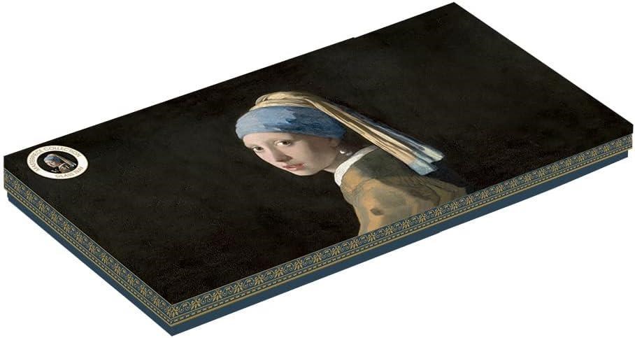 Easy Life MasterPiece Desenli Cam Tepsi 36x17 cm Girl With a Pearl Earring