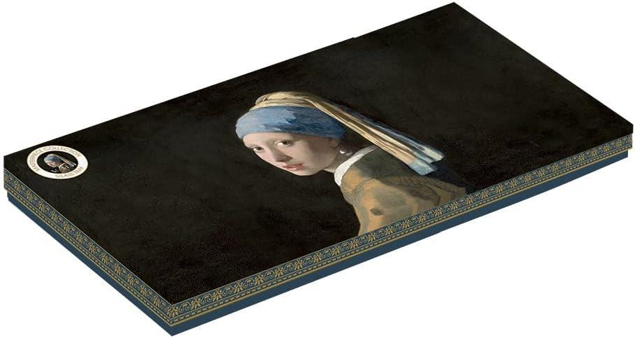 Easy Life MasterPiece Desenli Cam Tepsi 36x17 cm Girl With a Pearl Earring