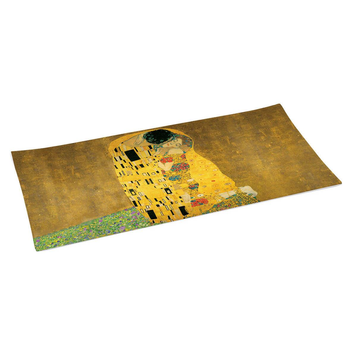 Easy Life MasterPiece Desenli Cam Tepsi 36x17 cm The Kiss