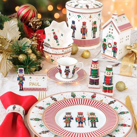 Easy Life Nutcracker Porselen Kek Servis 35 cm x 15 cm
