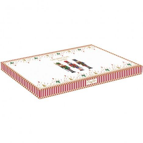 Easy Life Nutcracker Porselen Kek Servis 35 cm x 15 cm