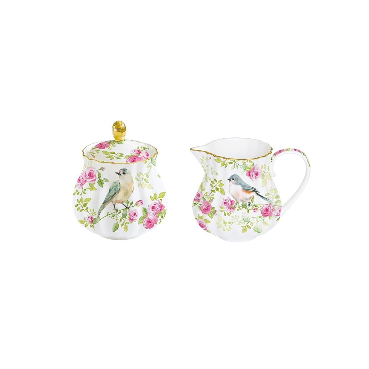 Easy Life Spring Time Porselen Krema & Şekerlik 200 ml + 200 ml