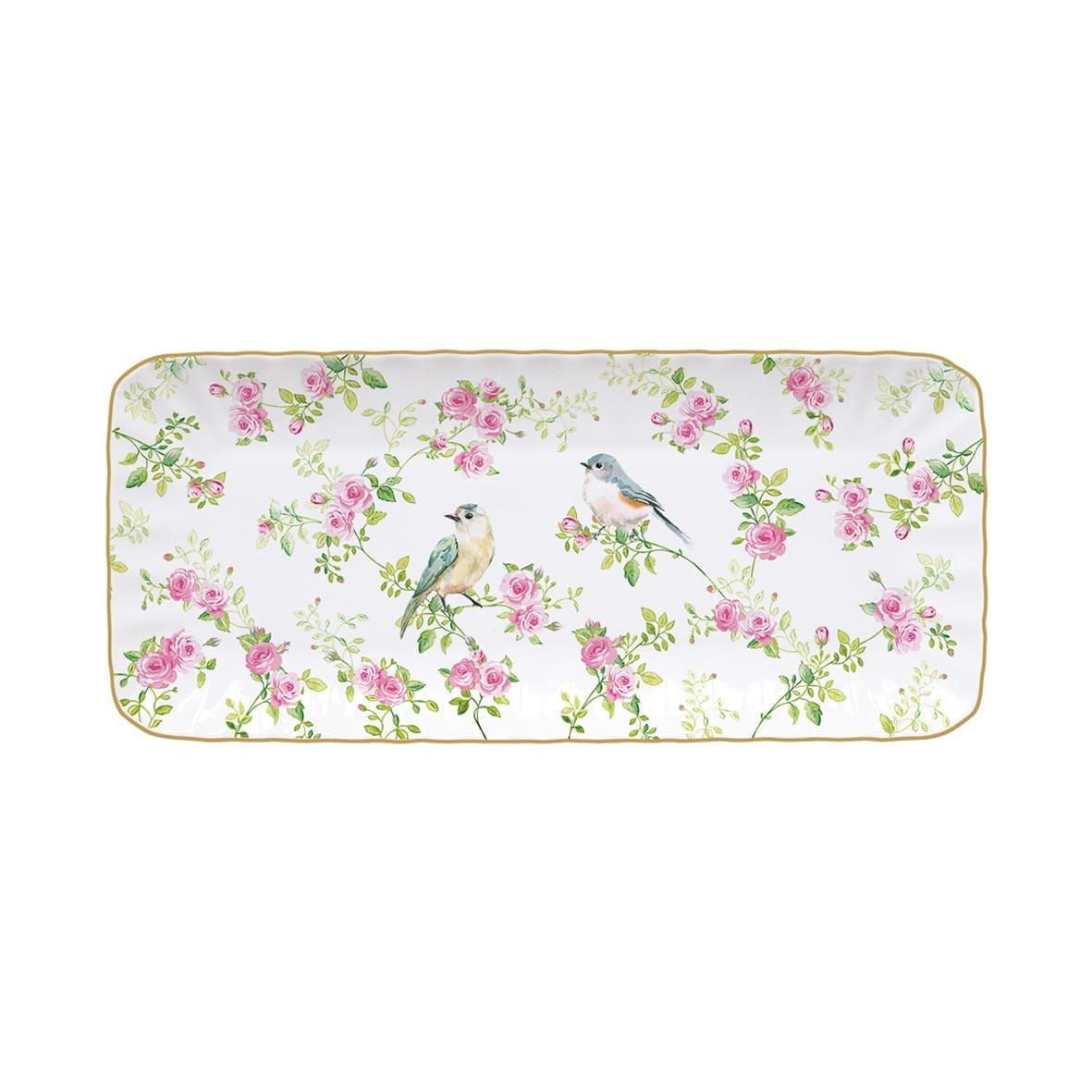 Easy Life Spring Time Porselen Servis Tabağı 36cm x 16cm