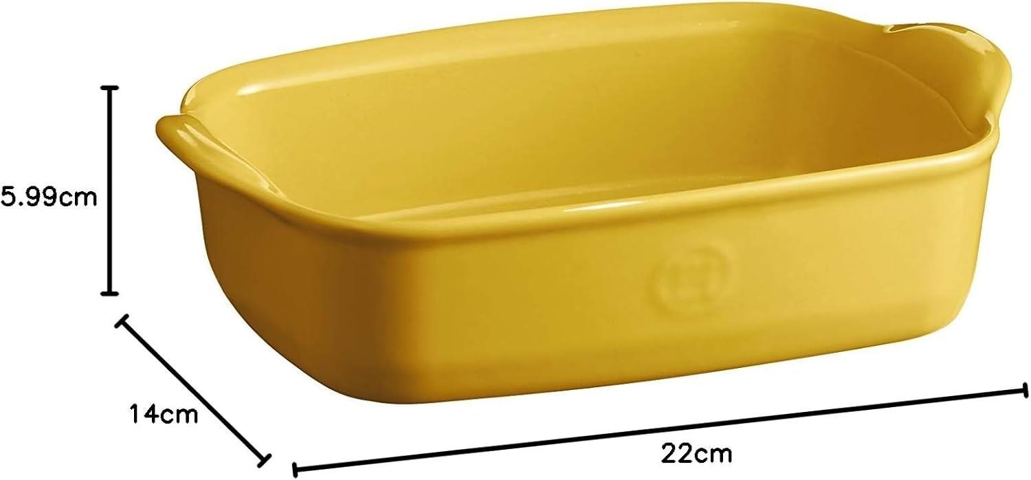 Eh Fırın Kabı Dikdörtgen 22 X 14 Cm Mat Sarı/Provence Yellow -909649 - EH909649