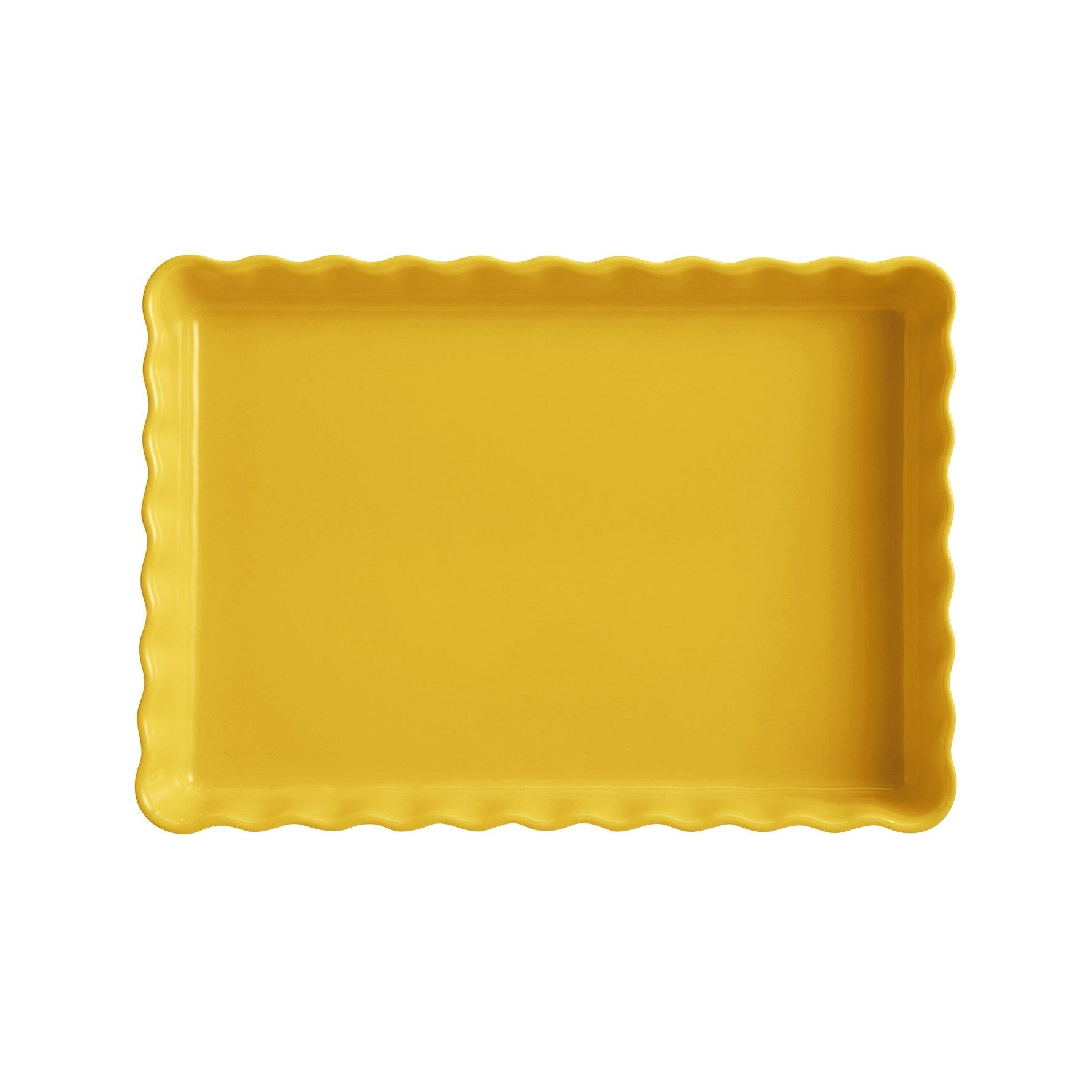 Eh Tart-Börek Fırın Kabı 33 X 24 Cm Mat Sarı/Provence Yellow -906038 - EH906038