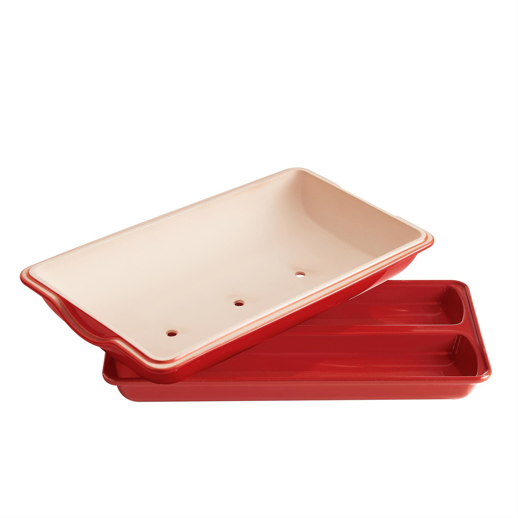 Emile Henry 2'li Baget Ekmek/Fırın Kabı Dikdörtgen 39x23 cm - EH345502