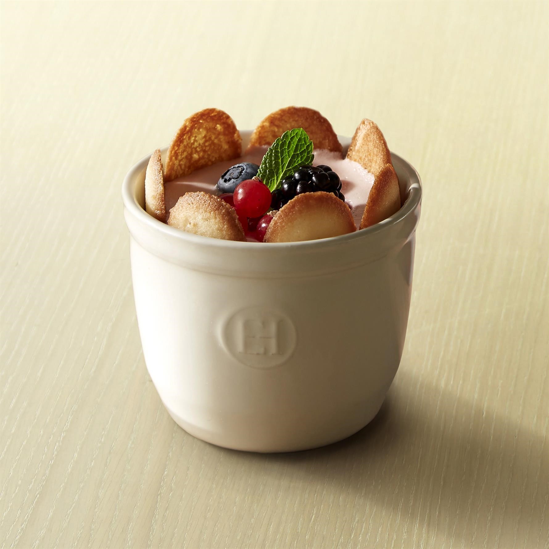 Emile Henry Fırın Kabı Ramekin No.8 Burgundy 2'li Set - EH344008