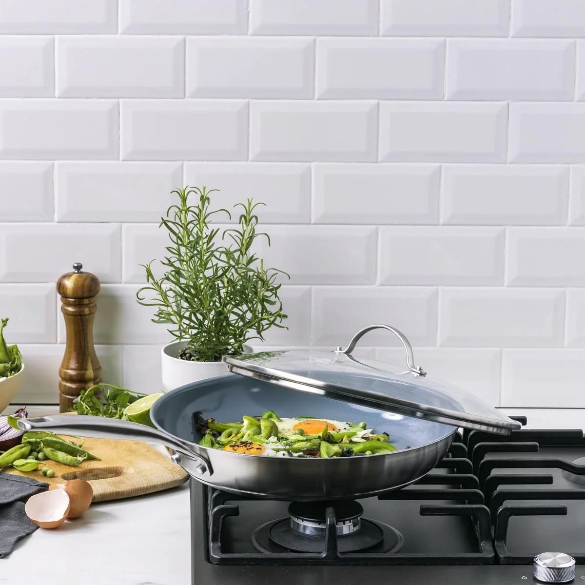 GREENPAN 20  CM CAM KAPAK - CW000026-006