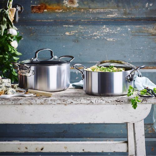 GreenPan Barcelona Evershine 3Ply 18Cm Derin Tencere