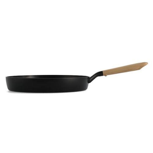 GreenPan Eco Smartshape 28Cm Meşe Sap Görünümlü Grill Tava Yuvarlak