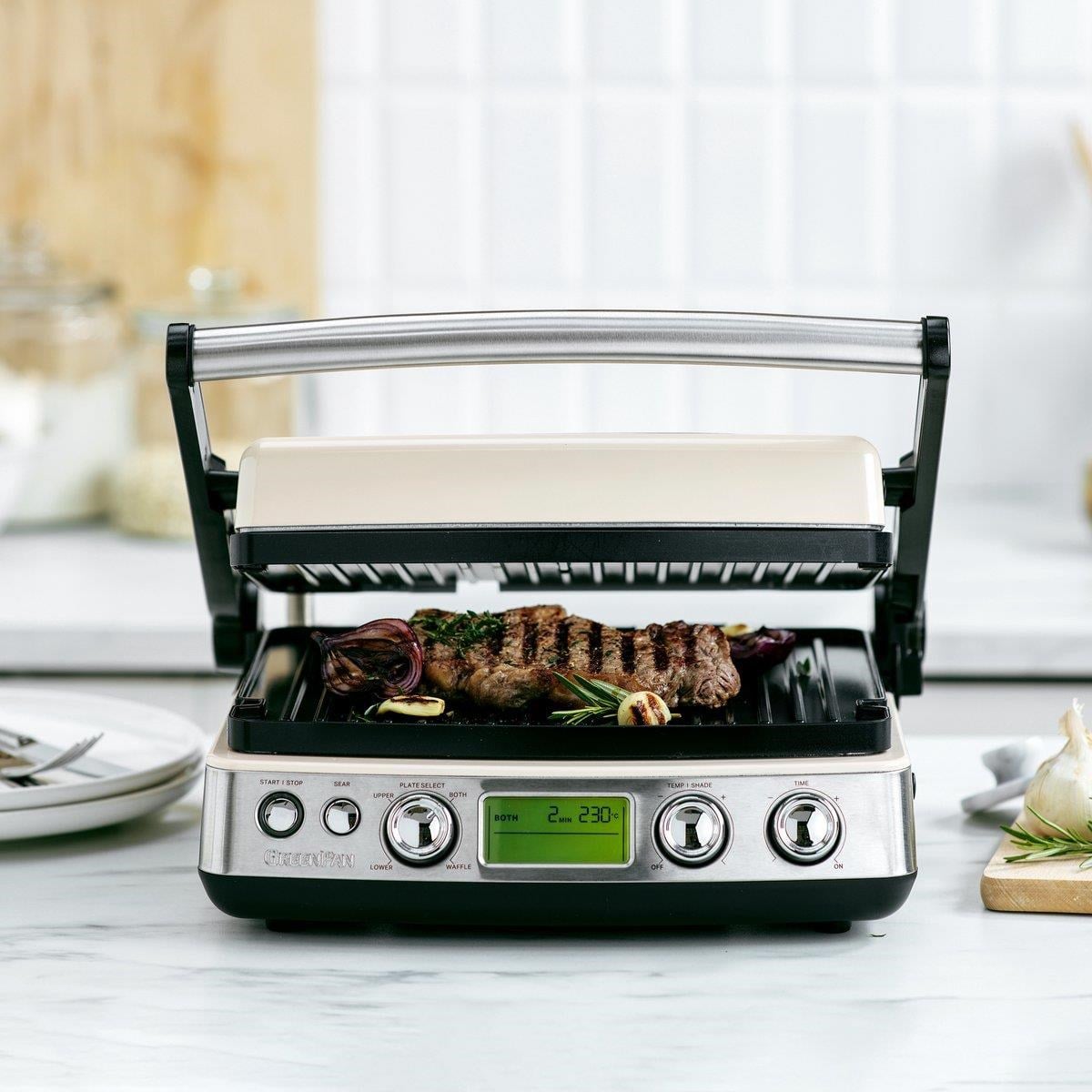GREENPAN ELITE GRILL TOST MAKİNESİ  2200 W CREAM - CC006584-001