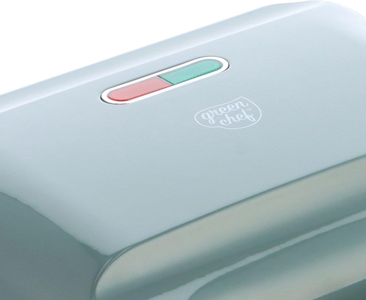 GREENPAN GREENLIFE TOST WAFFLE PANINI MAKİNESİ TURKUAZ 750 W - CC007929-001