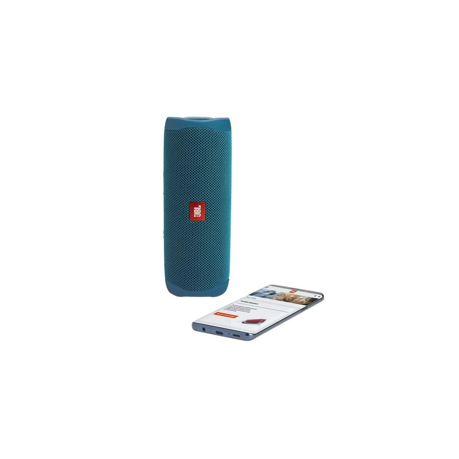 JBL Flip 5 Eco Mavi Su Geçirmez Taşınabilir Bluetooth Hoparlör