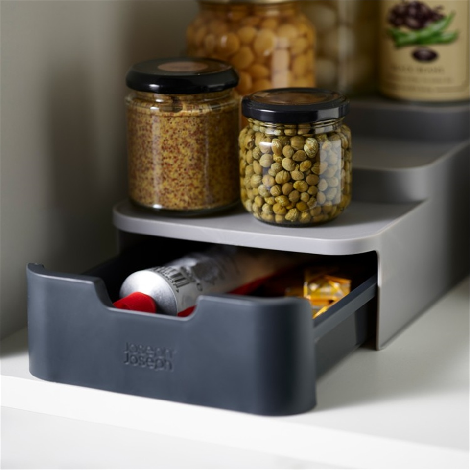 Joseph&Joseph Cupboardstore Çekmeceli Katlı Düzenleyici - Gri - 85145