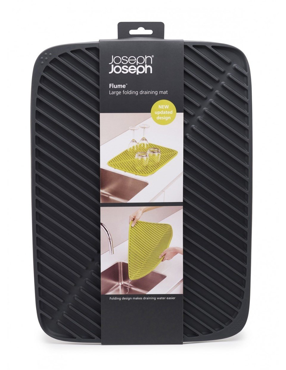 Joseph&Joseph Joseph Joseph Flume Bulaşık Matı - Gri -85089