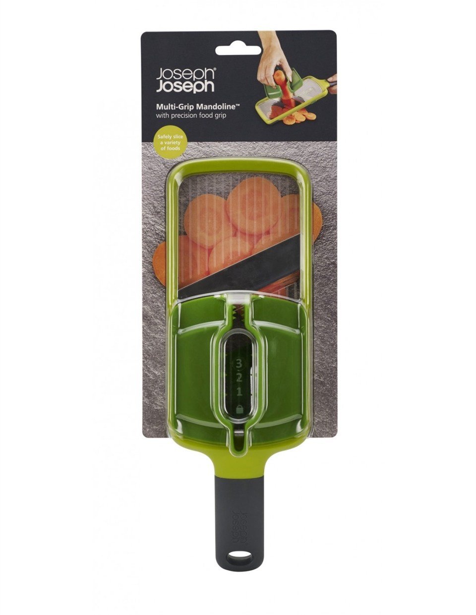 Joseph&Joseph Joseph Joseph Multi-Grip Mandolin - Yeşil