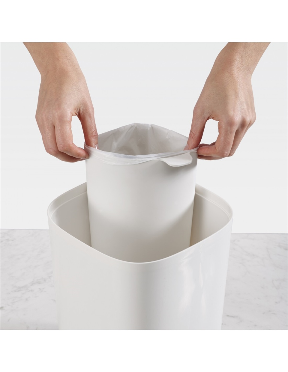 Joseph&Joseph Joseph Joseph Split Çöp Ve Geri Dönüşüm Kutusu 8 Litre Gri 70505