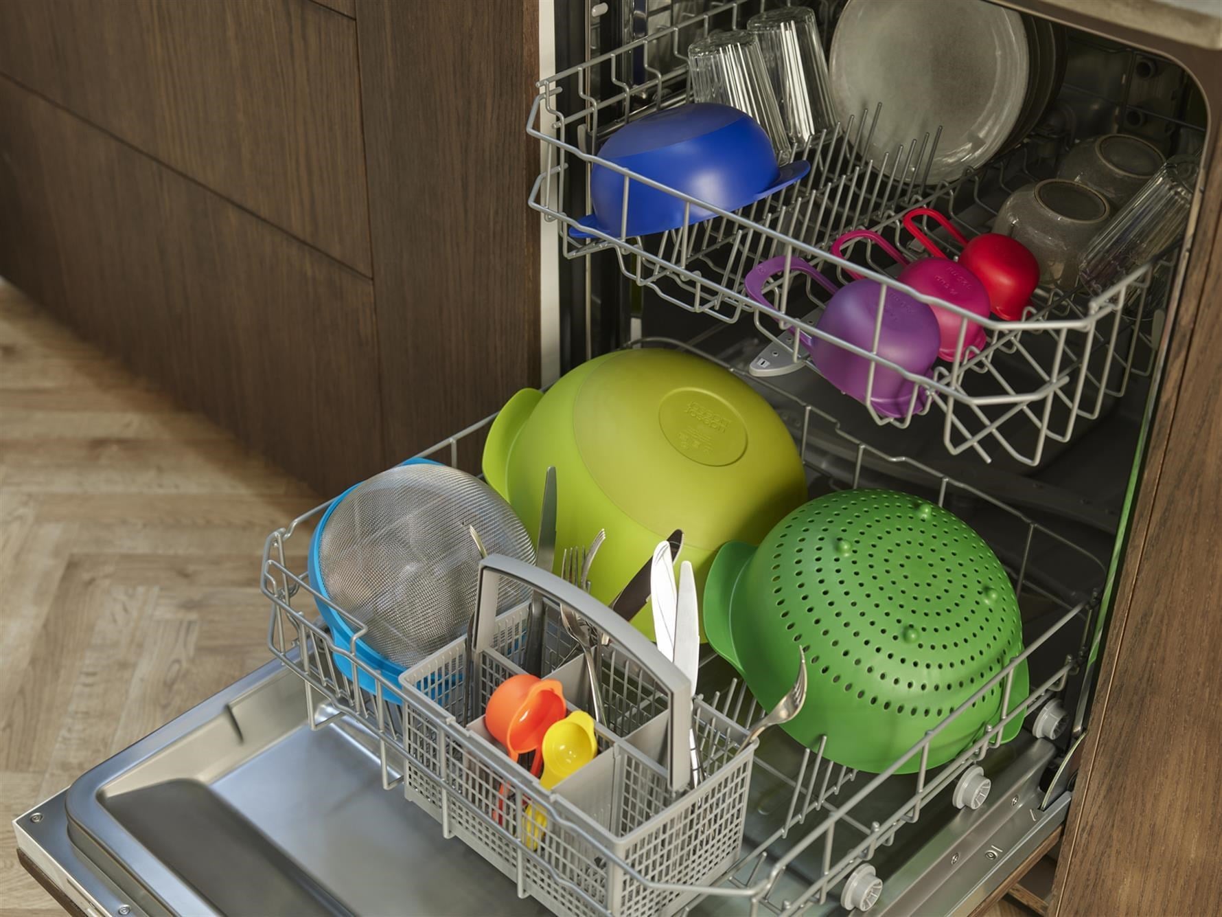Joseph&Joseph Nest 9 Plus Karıştırma Kase Seti - Çok Renkli
