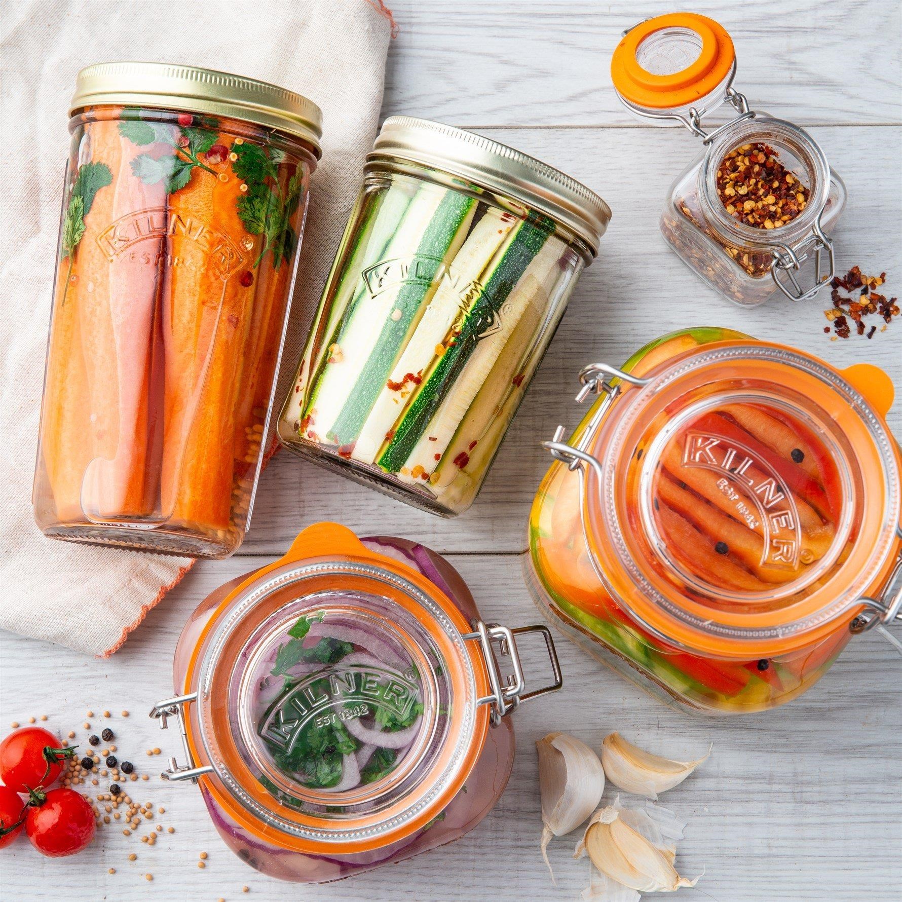 Kilner Geniş Ağızlı Kavanoz 1.0 Lt. - K0025.067