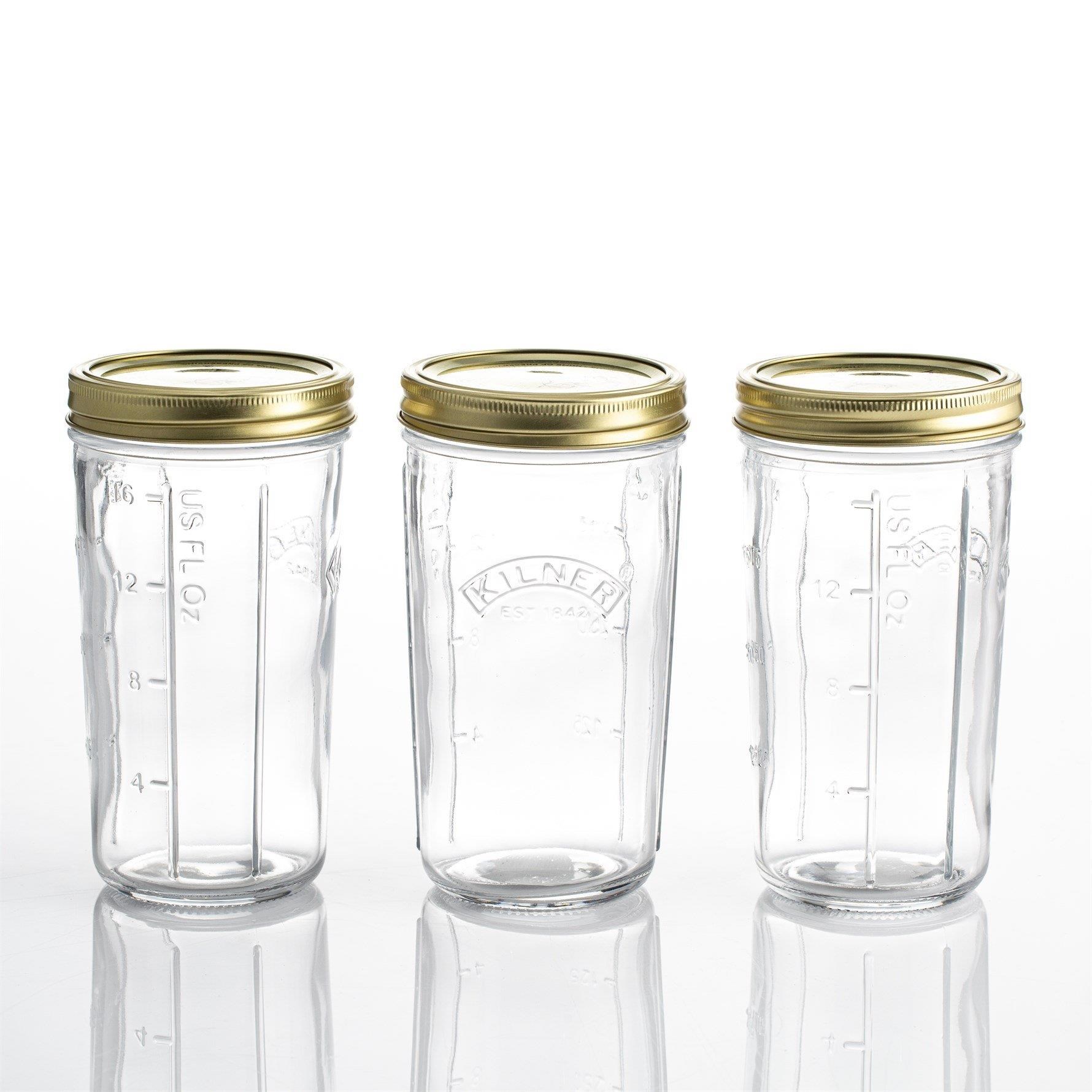 Kilner Geniş Ağızlı Kavanoz 1.0 Lt. - K0025.067