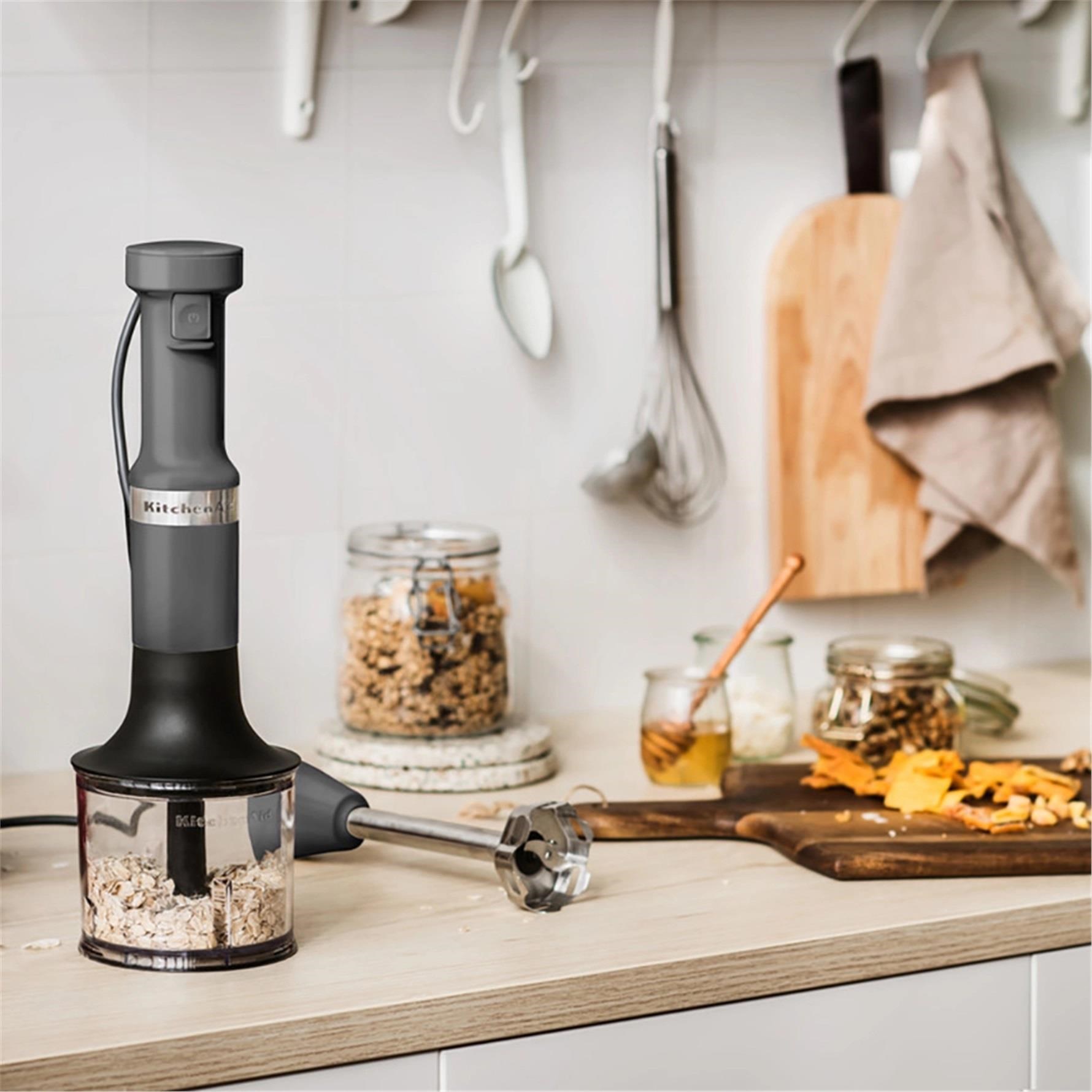 Kitchenaid Aksesuarlı El Blenderi 5Khbv83Edg Charcoal Grey
