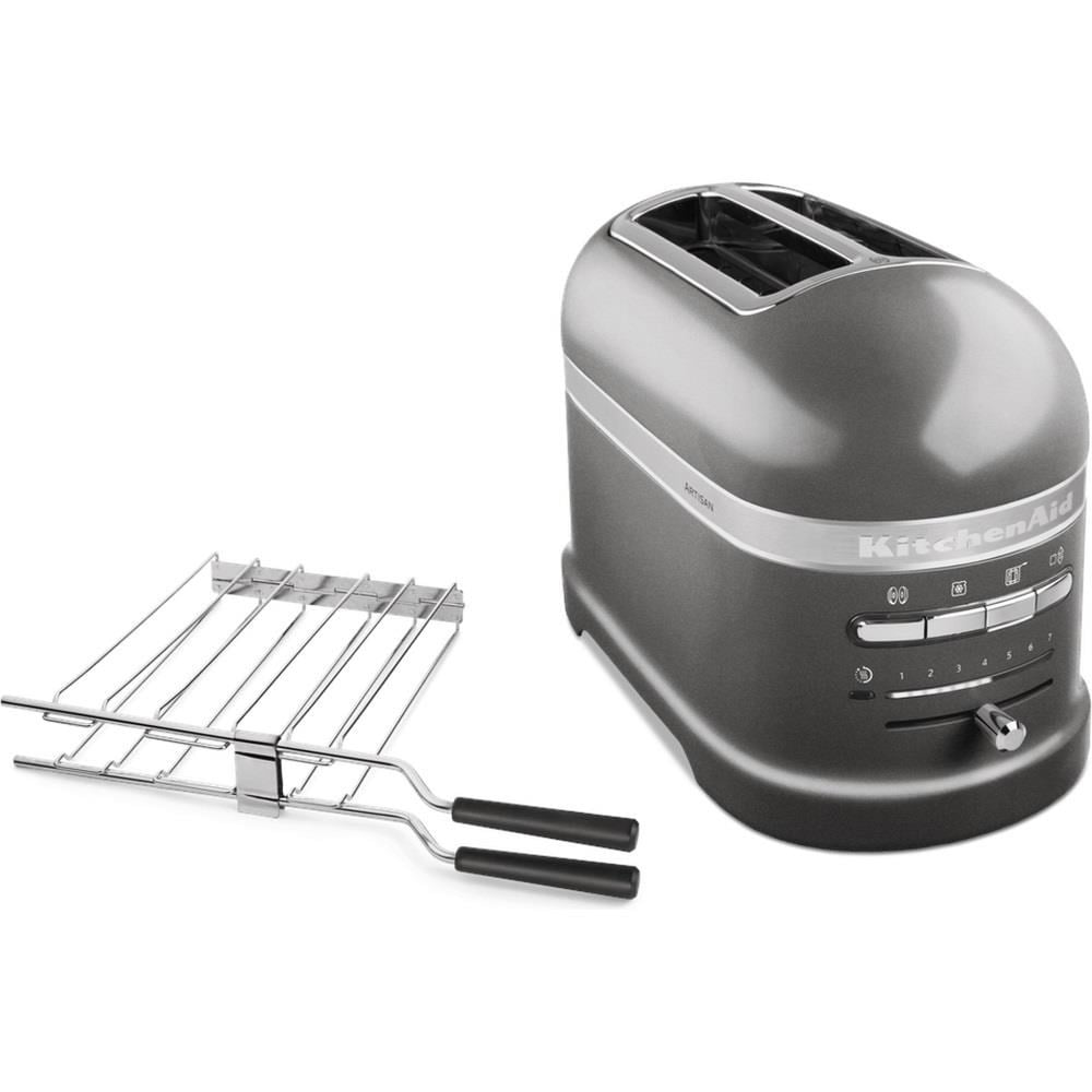 Kitchenaid Artisan 2 Dilim Ekmek Kızartma Makinesi Medallion Silver-Ems