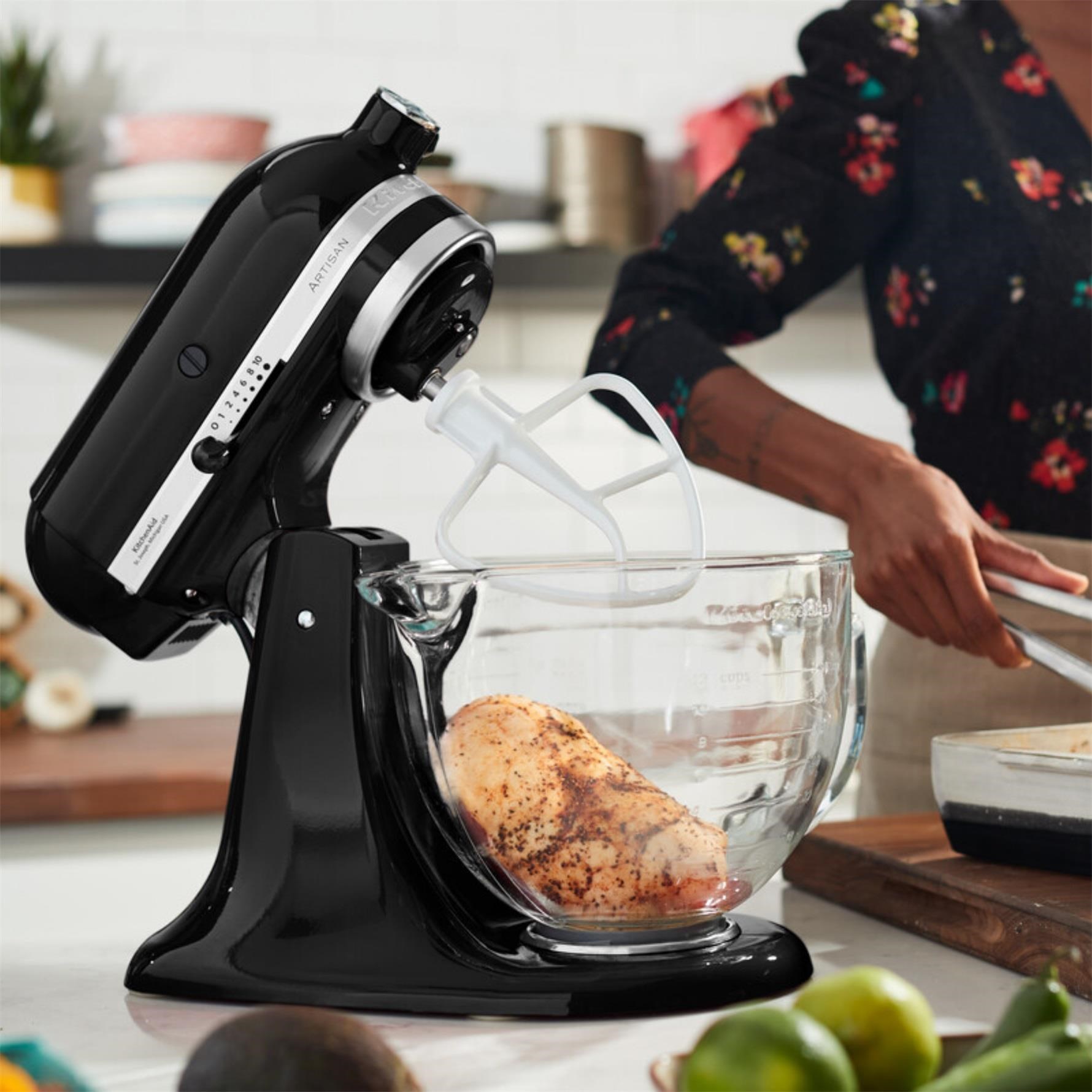 Kitchenaid Artisan 4,8 L Stand Mikser 5Ksm185Ps Onyx Black-Eob