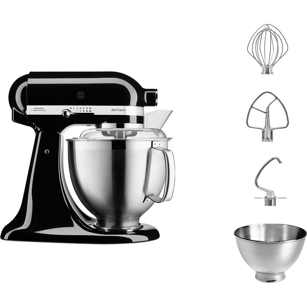 Kitchenaid Artisan 4,8 L Stand Mikser 5Ksm185Ps Onyx Black-Eob
