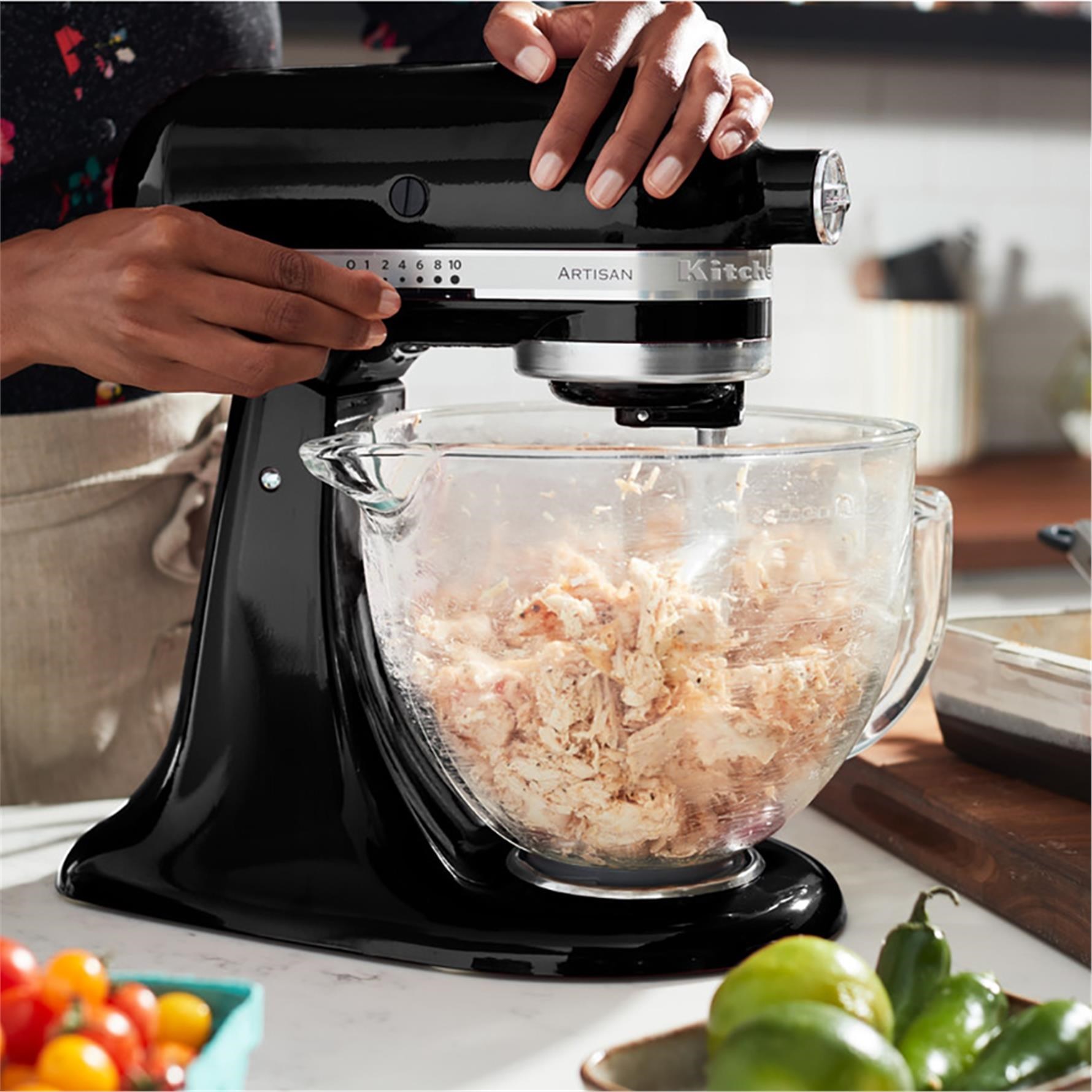 Kitchenaid Artisan 4,8 L Stand Mikser 5Ksm185Ps Onyx Black-Eob