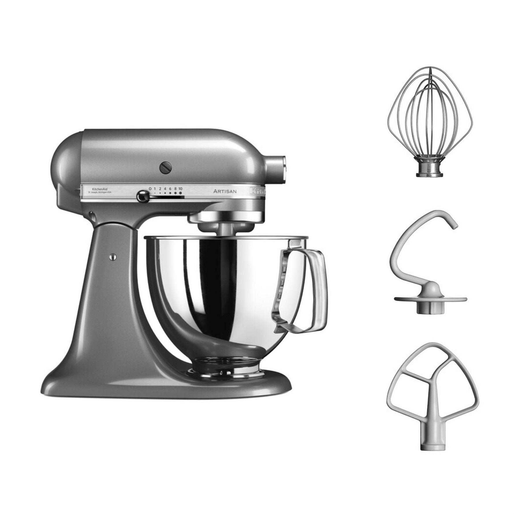 Kitchenaid Artisan 4,8 L Stand Mikser 5Ksm125 Contour Silver-Ecu - 5KSM125ECU
