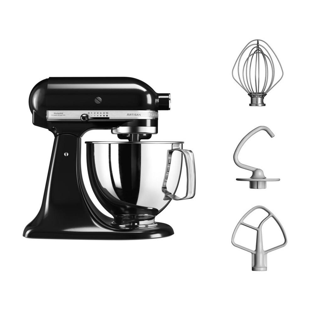 Kitchenaid Artisan 4,8 L Stand Mikser 5Ksm125 Onyx Black-Eob - 5KSM125EOB