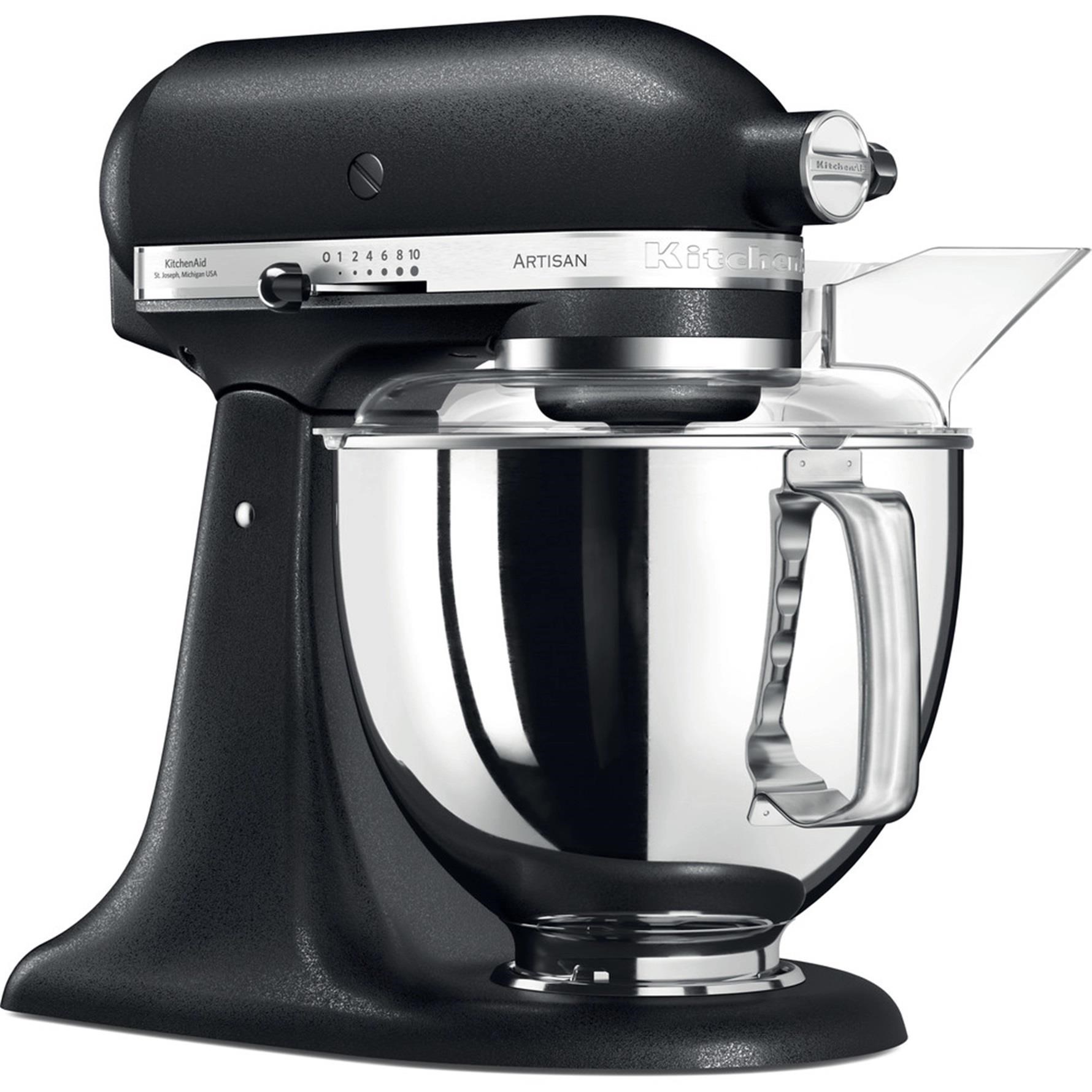 Kitchenaid Artisan 4,8 L Stand Mikser Cast Iron Black-Ebk