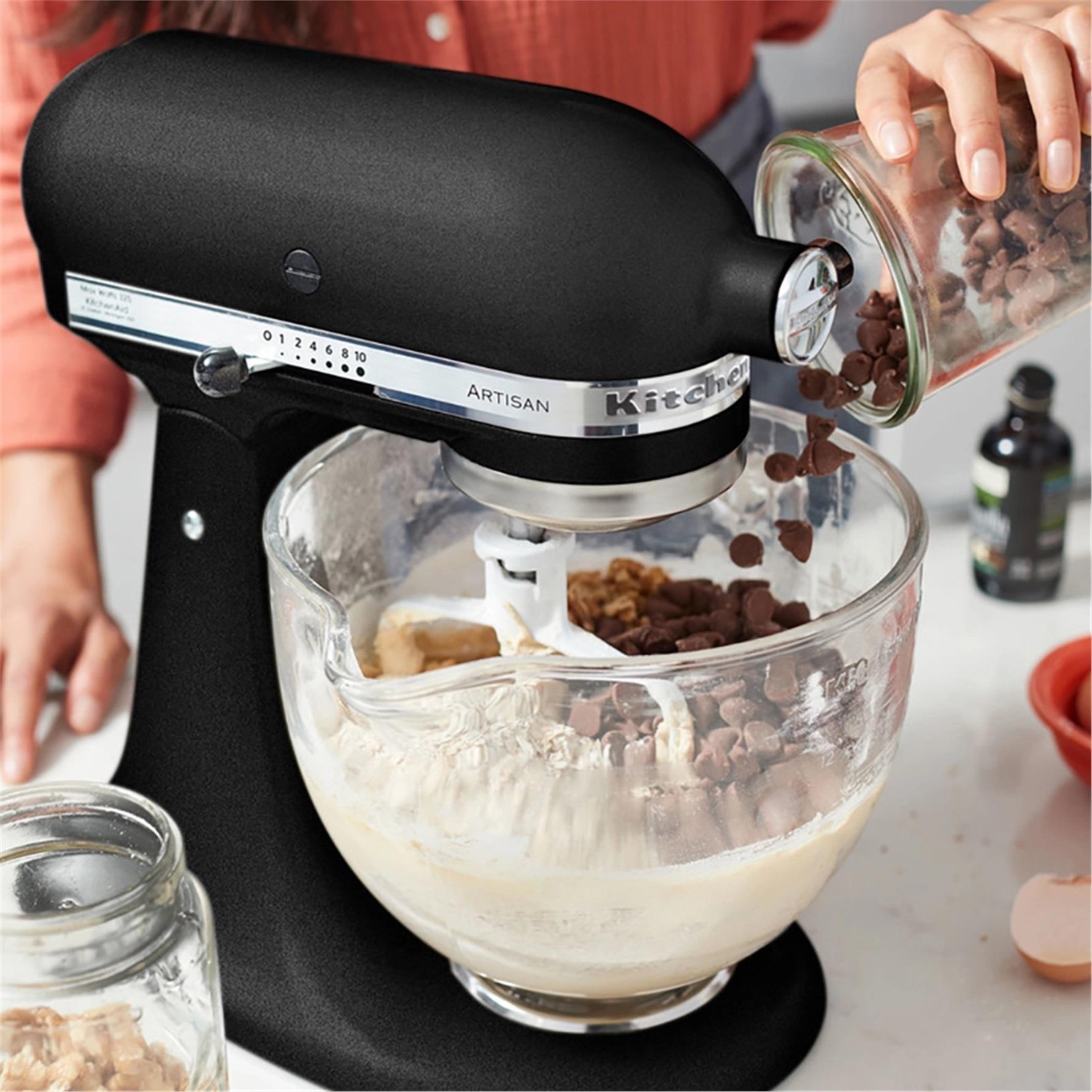 Kitchenaid Artisan 4,8 L Stand Mikser Cast Iron Black-Ebk