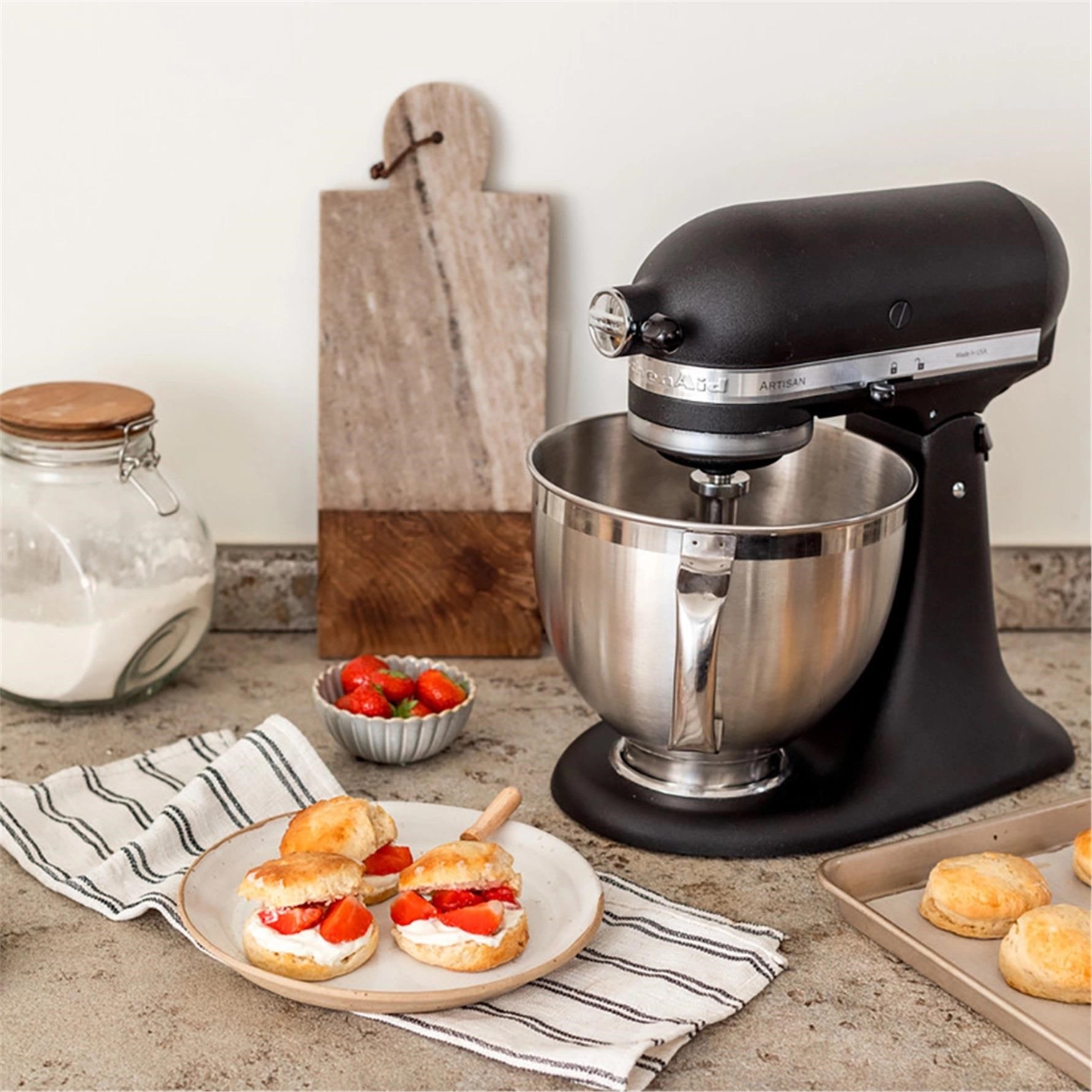 Kitchenaid Artisan 4,8 L Stand Mikser Cast Iron Black-Ebk
