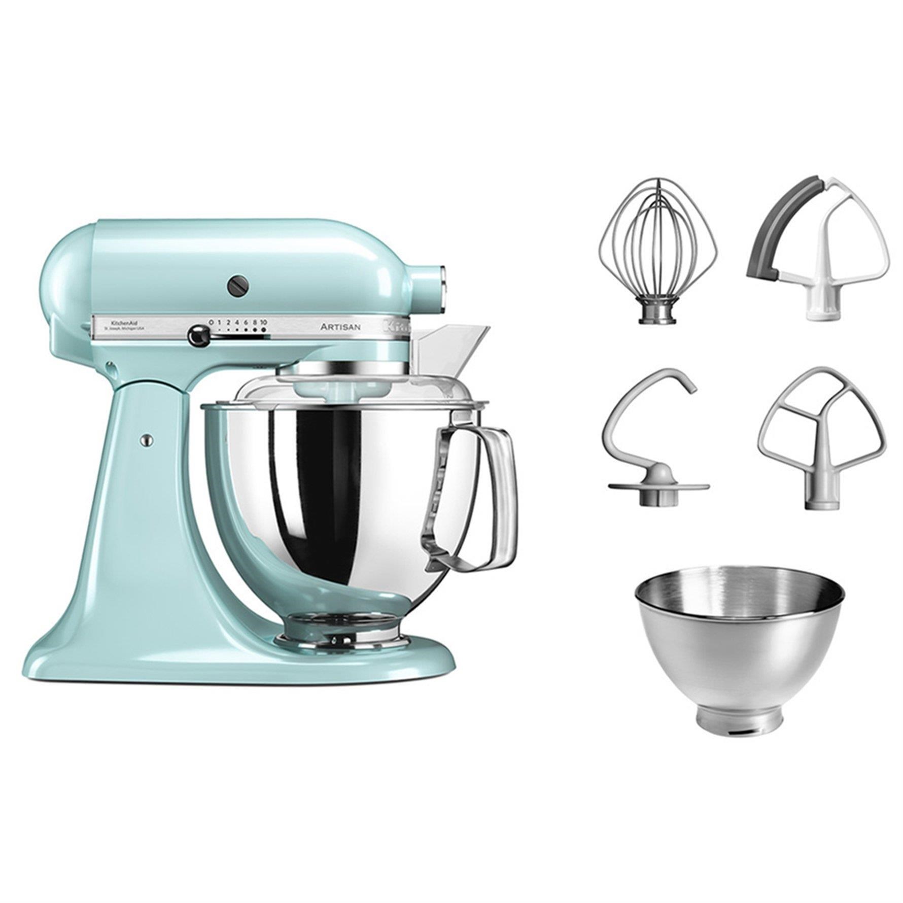 Kitchenaid Artisan 4,8 L Stand Mikser Ice Blue-EIC