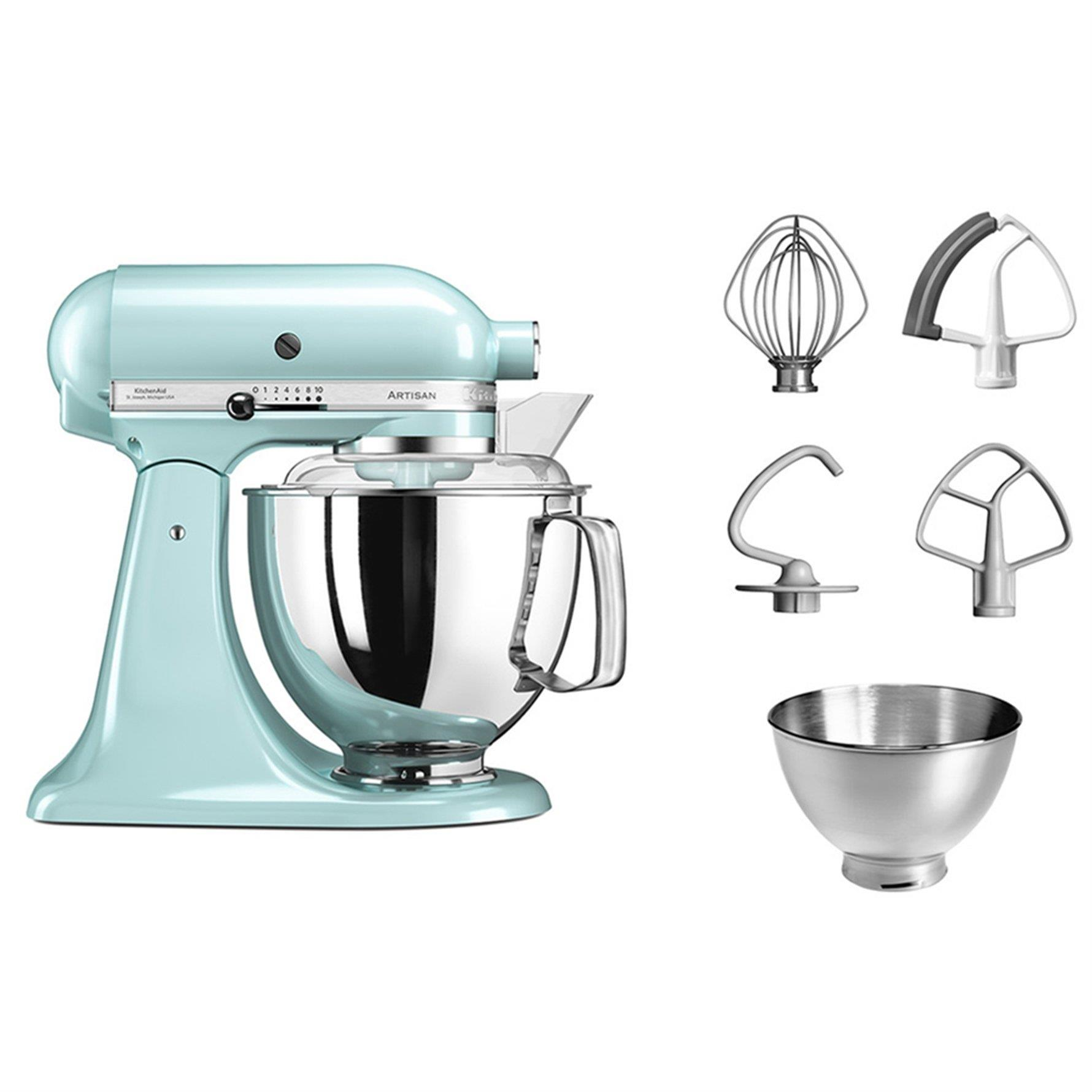 Kitchenaid Artisan 4,8 L Stand Mikser Ice Blue-EIC