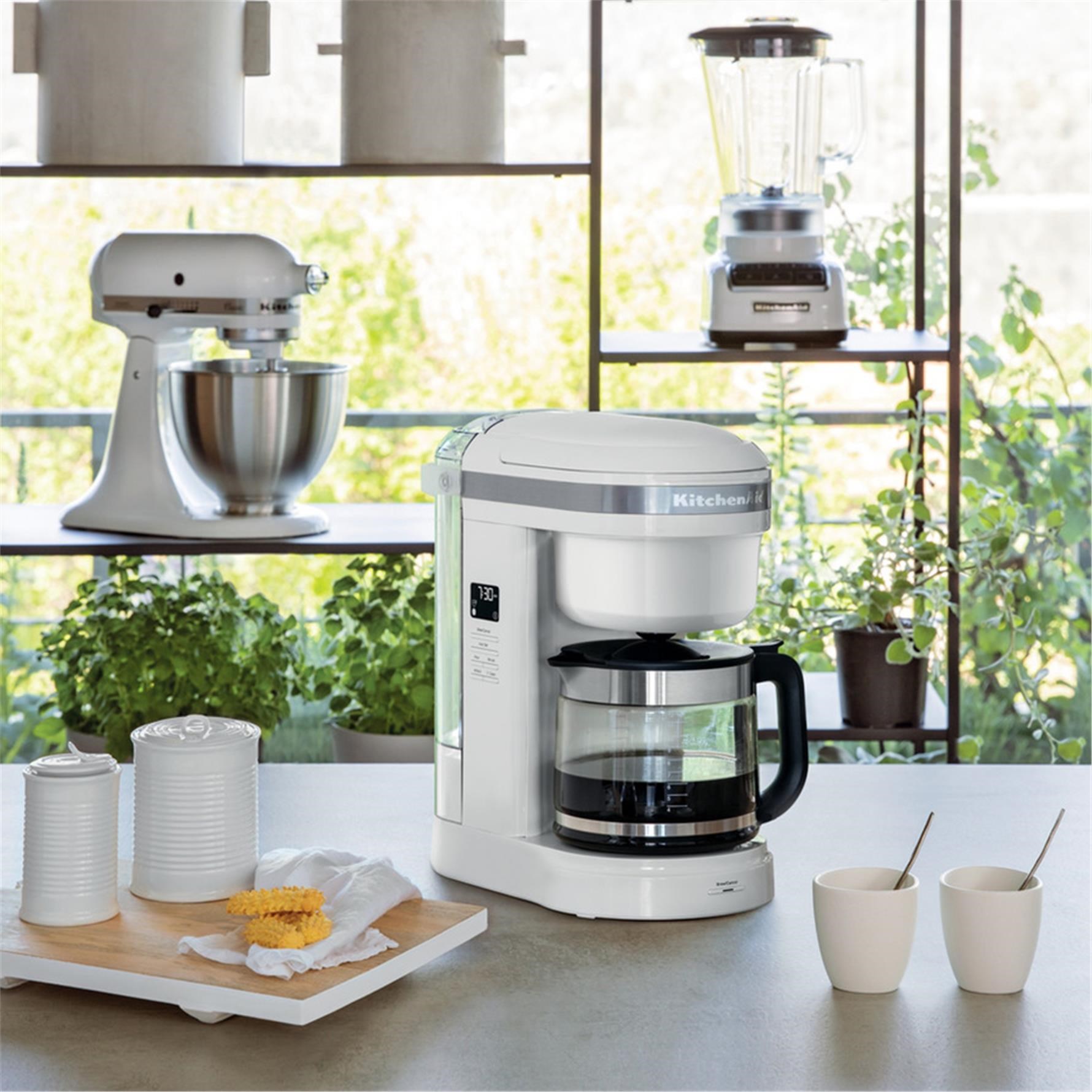 Kitchenaid Classic Filtre Kahve Makinesi White-Ewh