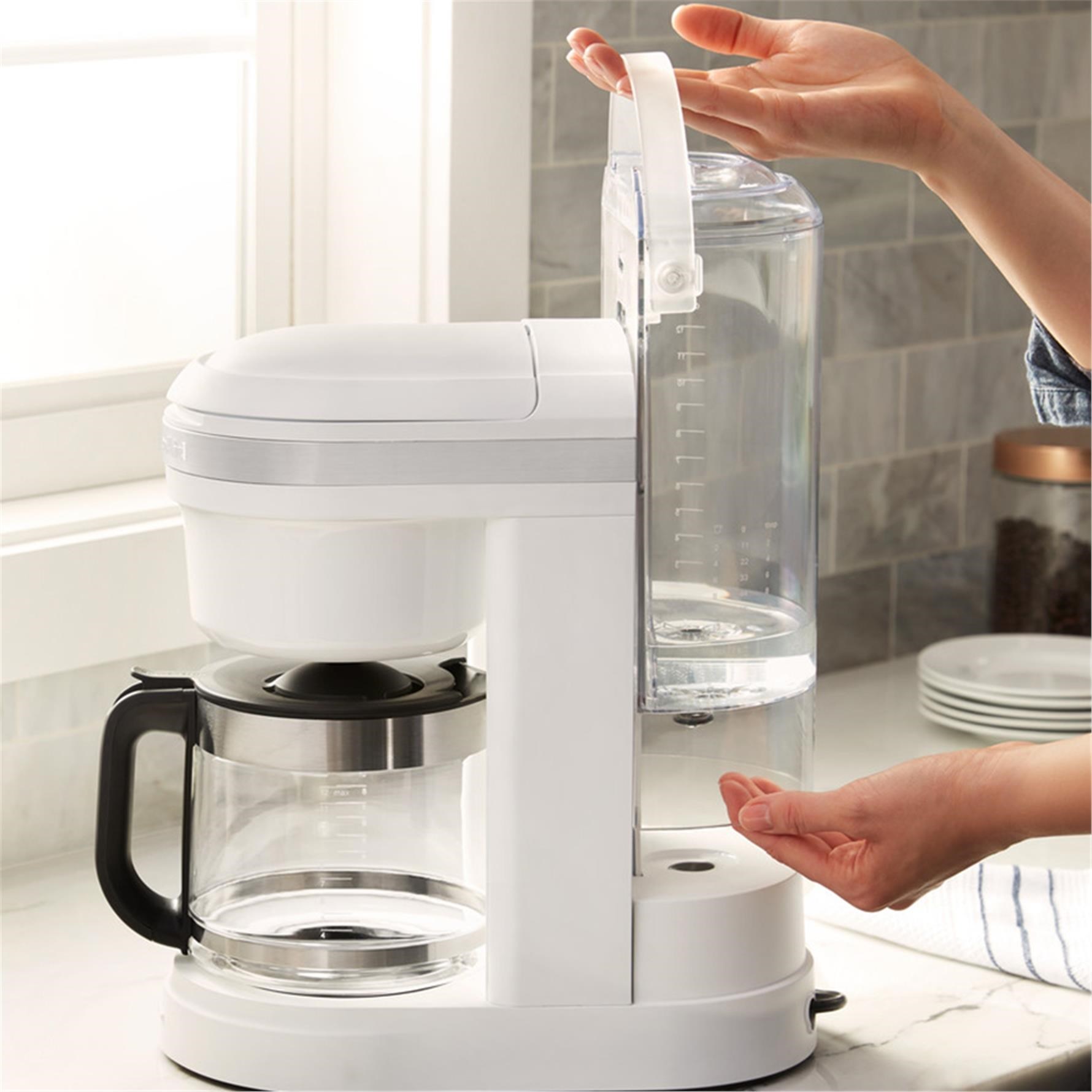 Kitchenaid Classic Filtre Kahve Makinesi White-Ewh