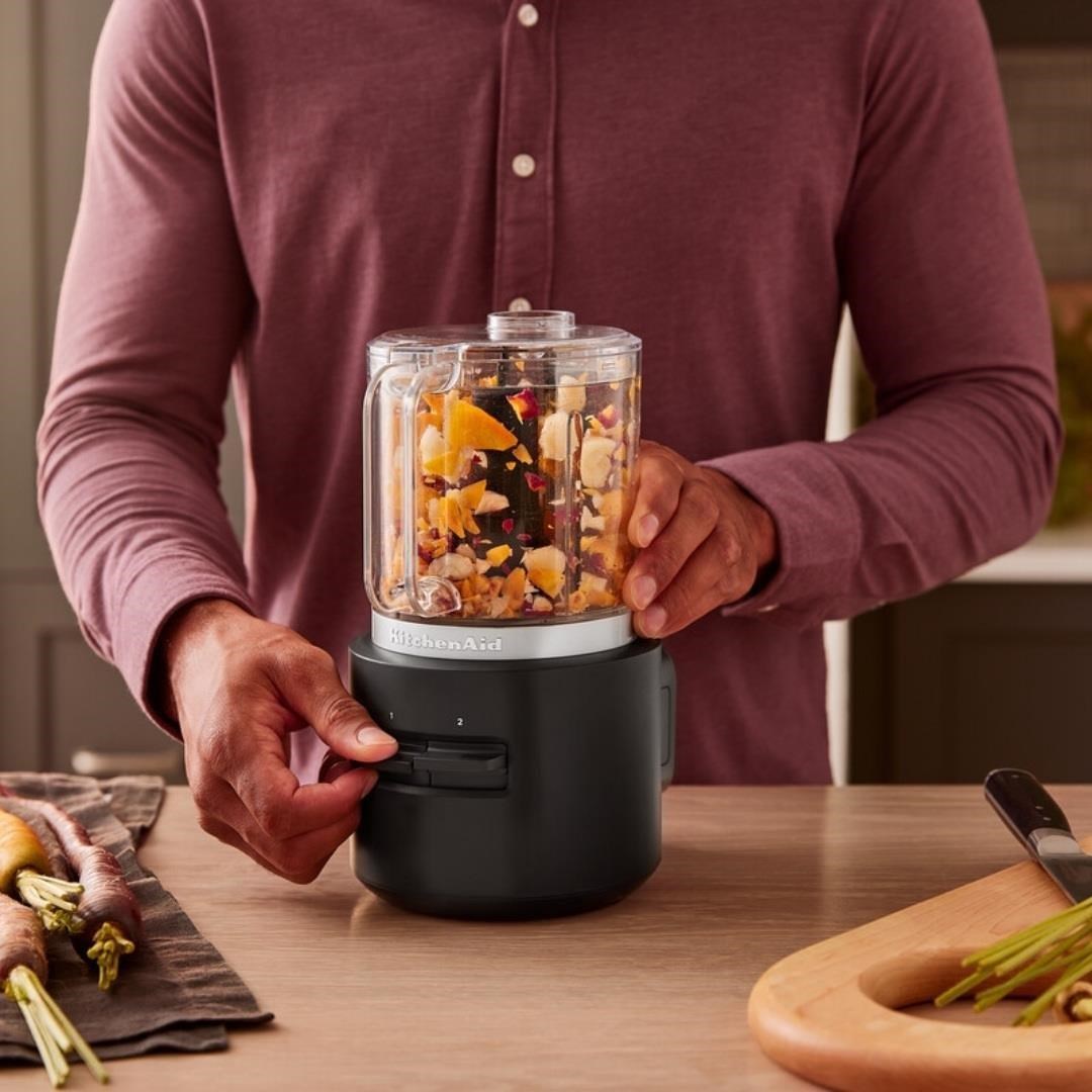 KitchenAid Go Kablosuz Serisi -Mini Mutfak Robotu Bataryalı - 5KFCR531BM