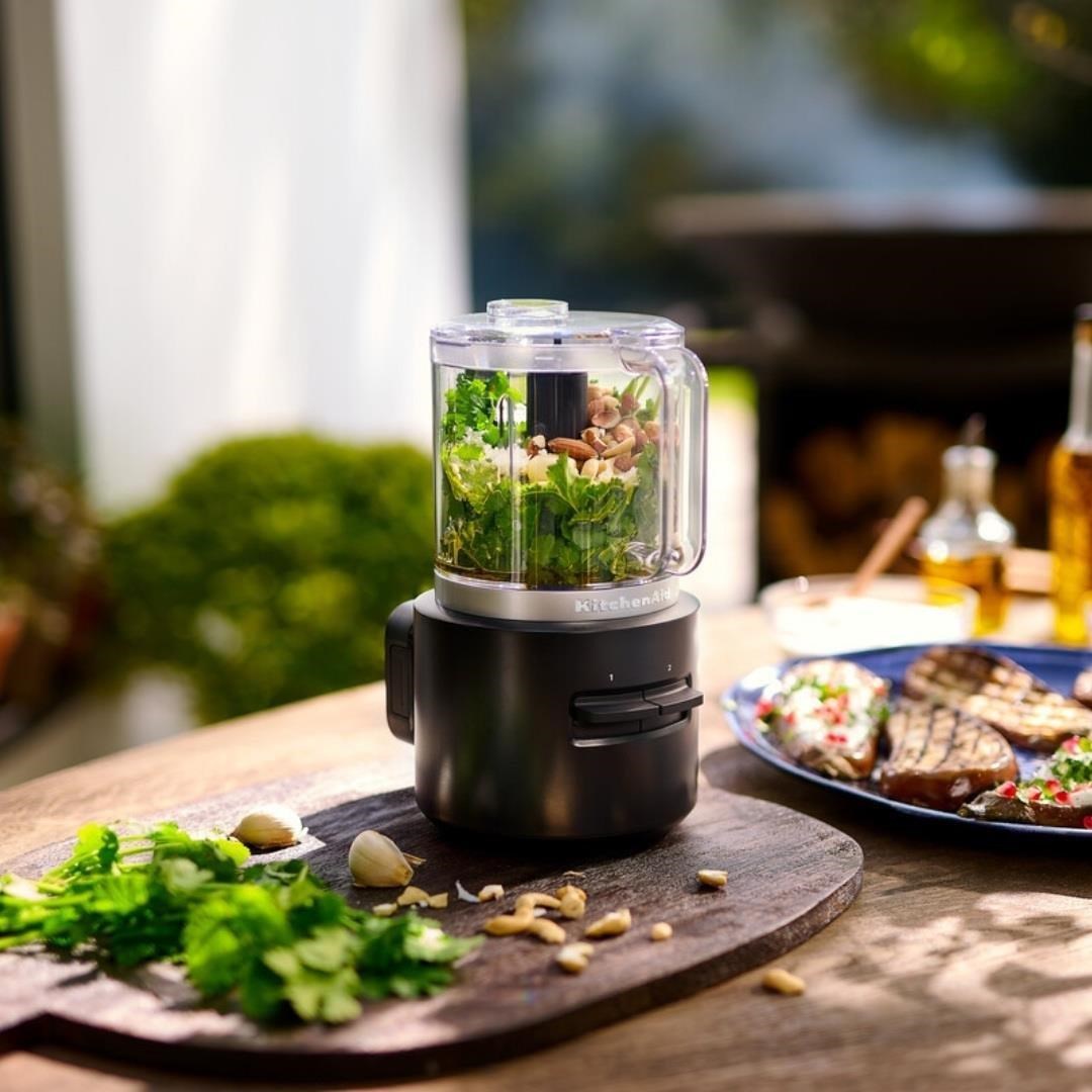 KitchenAid Go Kablosuz Serisi -Mini Mutfak Robotu Bataryalı - 5KFCR531BM