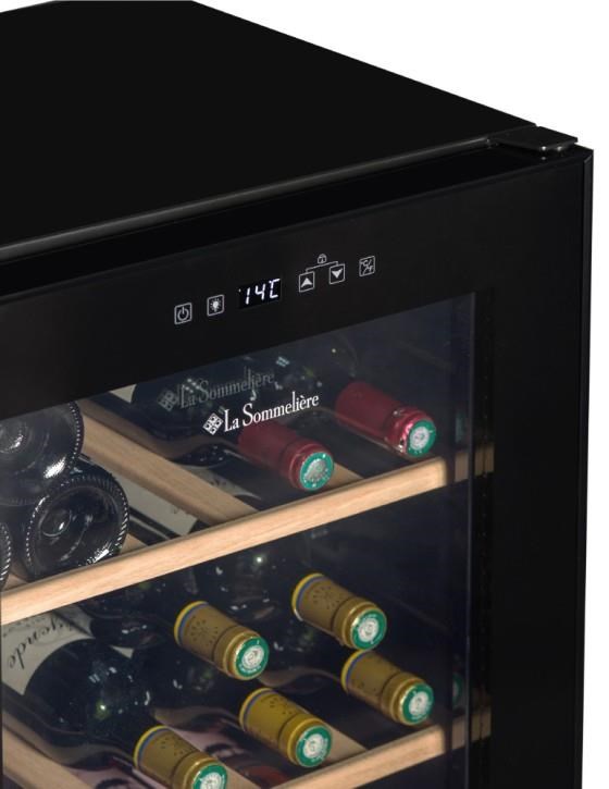 La Sommeliere LS36BLACK Service Solo Şarap Dolabı 36 Şişe Kapasiteli