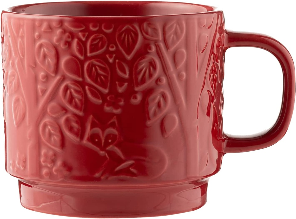 M.Cash In The Forest Mug 300 Ml Kırmızı