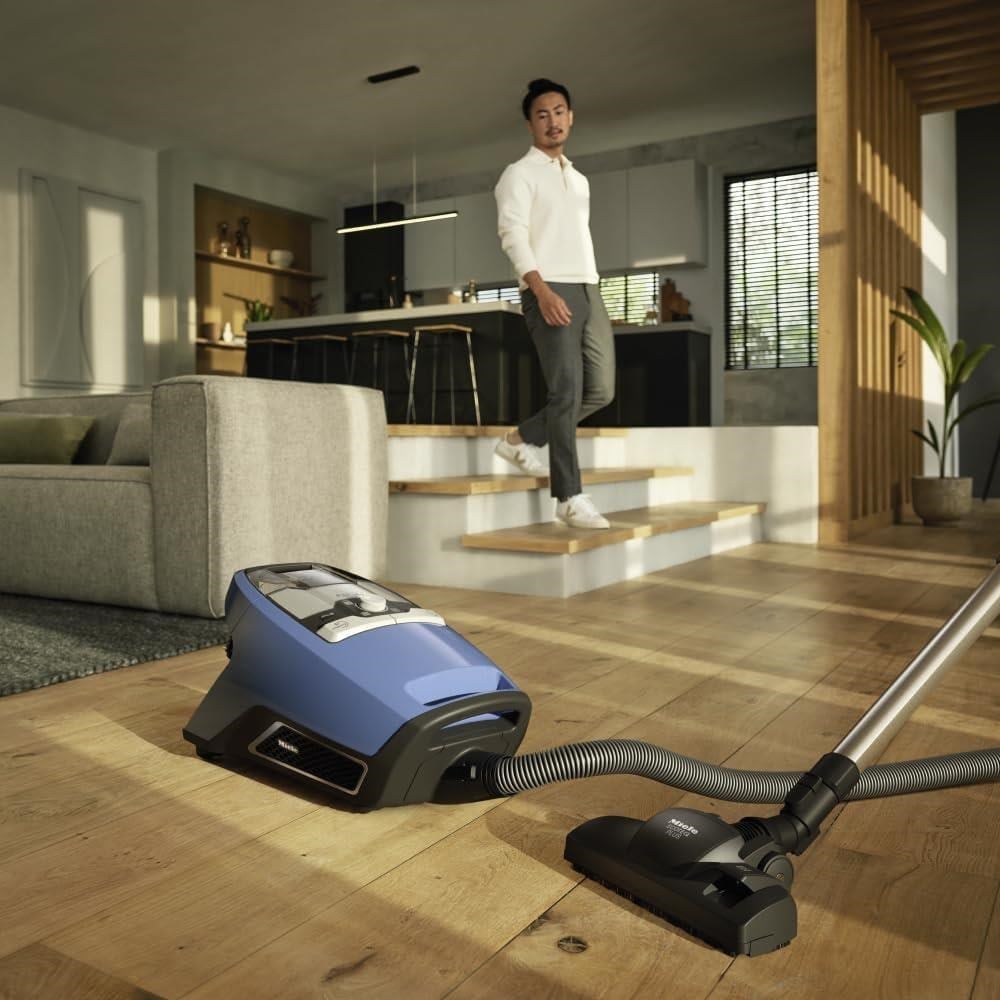 Miele Blizzard CX1 Parquet Tech Mavi - Toz Torbasız Süpürge