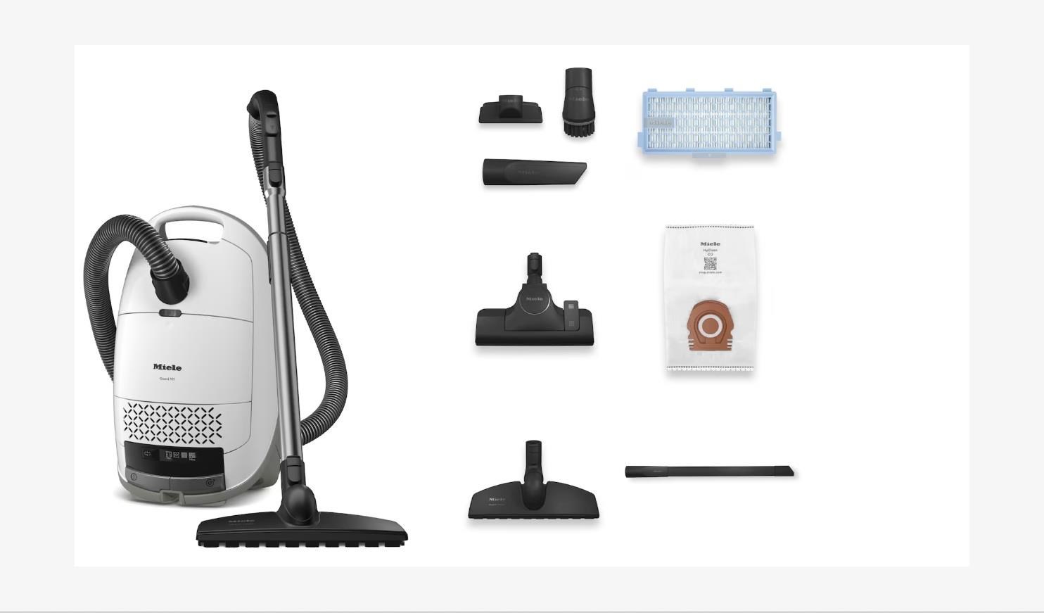 Miele Guard M1 Parquet Flex Brilliant White - Toz Torbalı Süpürge