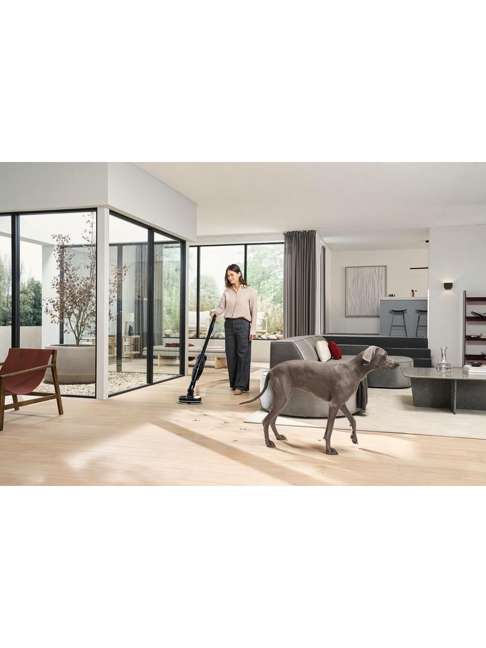 Miele Triflex HX3 Plus Aqua Obsidiyen Siyahı - Şarjlı Dik Süpürge