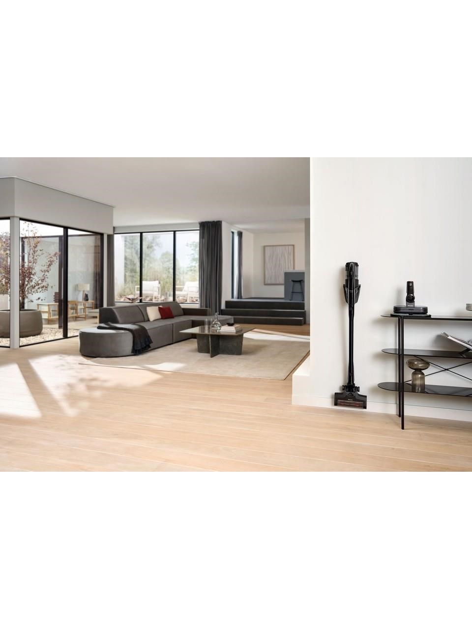 Miele Triflex HX3 Plus Aqua Obsidiyen Siyahı - Şarjlı Dik Süpürge