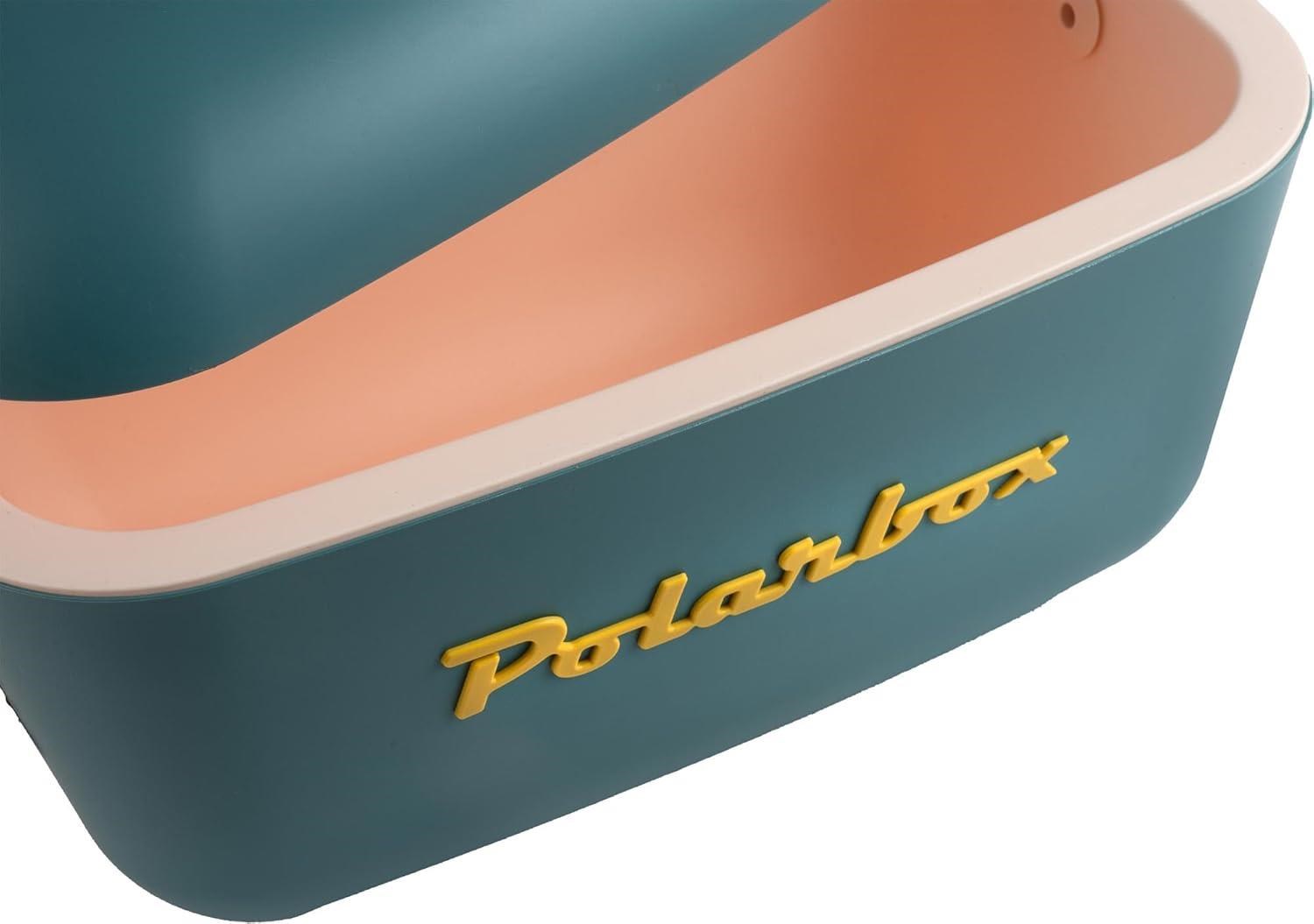 Polarbox 9312 Deri Kayışlı Blue - Marine Classic 20Lt. Taşınabilir Soğuk&Sıcak Termos Çanta