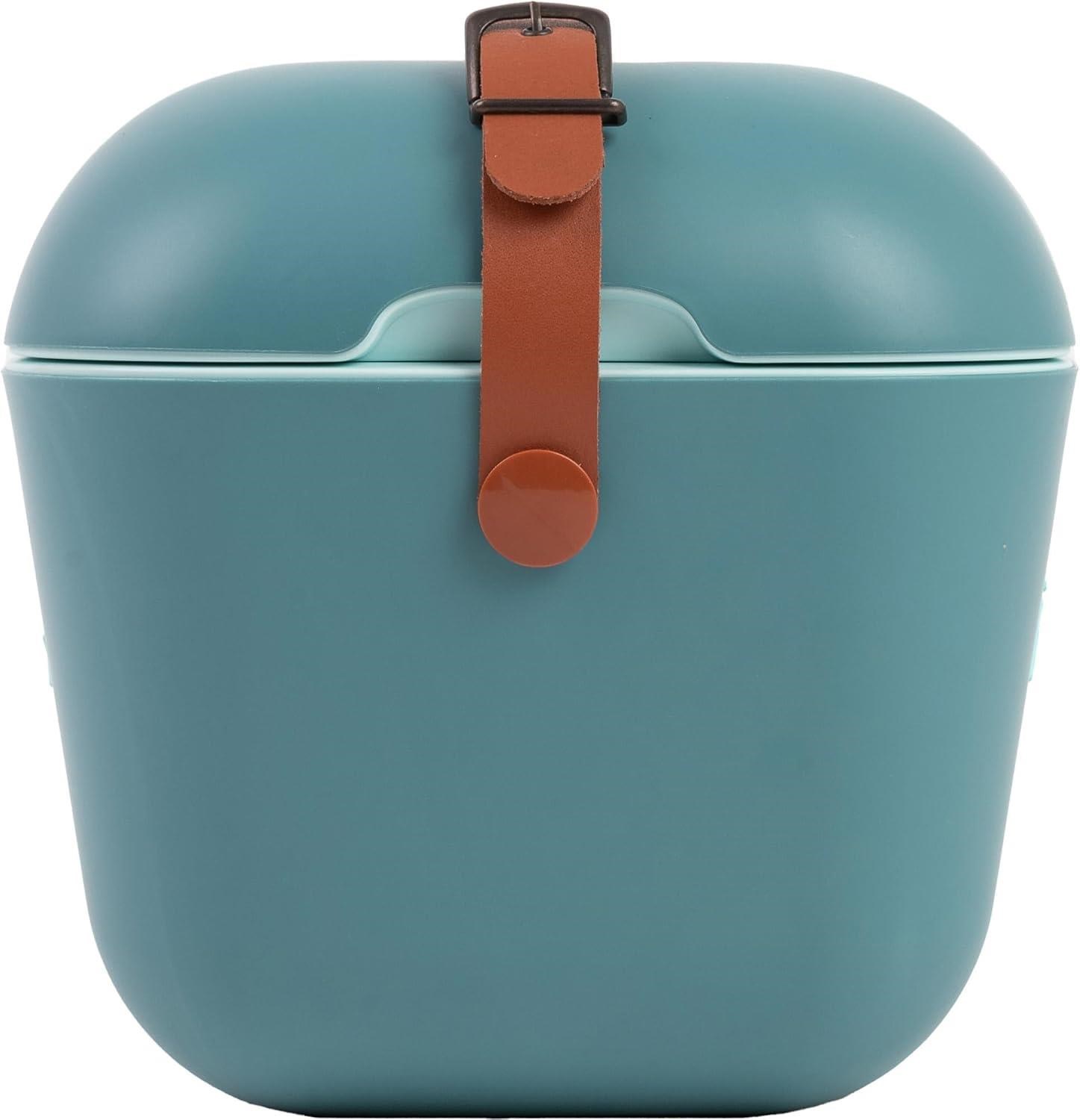 Polarbox 9312 Deri Kayışlı Blue - Marine Classic 20Lt. Taşınabilir Soğuk&Sıcak Termos Çanta