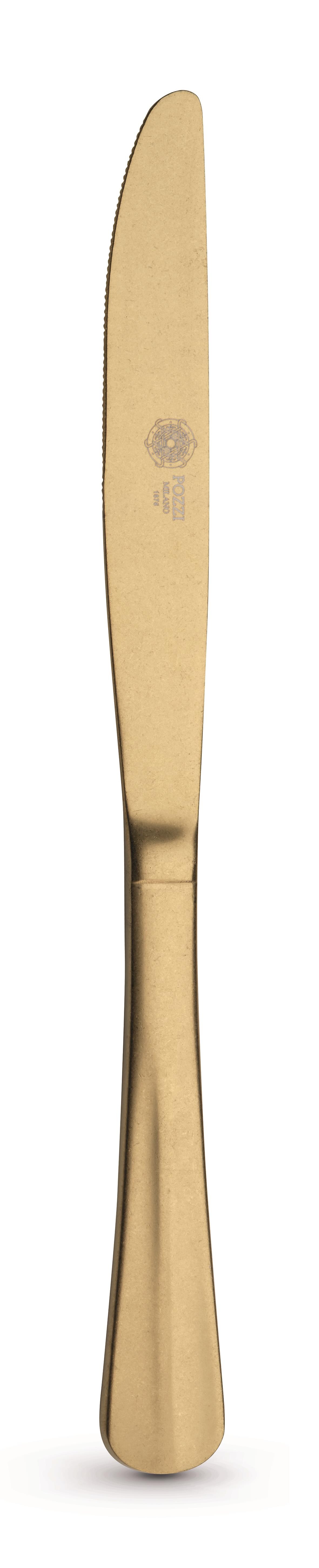 Pozzi Milano Essentials 24 Parça Çatal Bıçak Takımı Gold Mat - PM0111 G